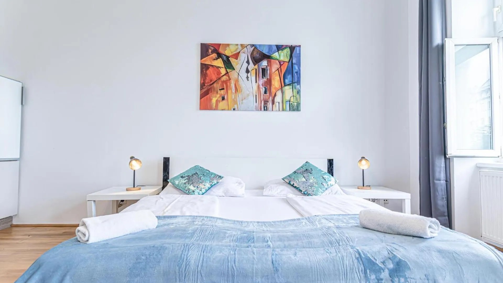 Peaceful And Stylish 2 Bedroom Apartment Cozy Atmosphere Vídeň Rakousko